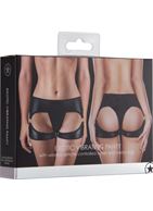 Чёрные трусики с вибрацией Exotic Vibrating Panty