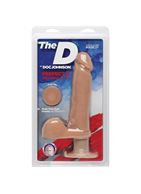 Телесный вибратор-реалистик The D - Perfect D Vibrating 8" (23 см)