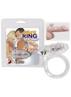 Прозрачное эрекционное виброкольцо Vibro Ring Clear