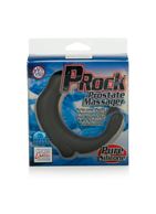 Чёрный силиконовый массажер простаты P-Rock Prostate Massager (10 см)