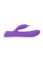 Фиолетовый вибратор кролик The Princess Butterfly (20,5 см)