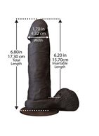 Реалистичный фаллоимитатор The Realistic Cock ULTRASKYN 6” (17,3 см)