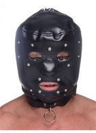 Шлем-трансформер Muzzled Universal BDSM Hood with Removable Muzzle