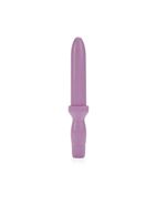 Фиолетовый вибратор Dilator Set Purple Dilator with 4 Sizes  Sleeve с насадками