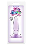 Фиолетовая анальная мини-пробка Jelly Rancher Pleasure Plug Mini (8,1 см)