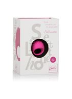 Розовый вибростимулятор клитора Silhouette S2
