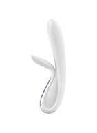Фиолетовый вибратор-кролик OVO K5 (21 см)
