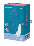 Белый вакуум-волновой стимулятор Satisfyer Curvy 2+