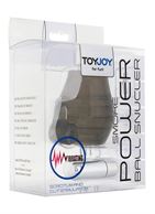 Дымчатое вольцо на пенис с вибрацией POWER BALL SNUCLER 