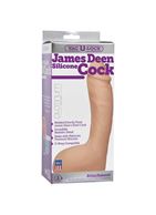 Силиконовая насадка к трусикам Vac-U-Lock - James Deen Silicone Cock - 20 см.