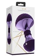 Фиолетовый универсальный вибромассажер Enoki