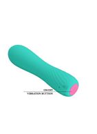 Мятный мини-вибратор Elfin (11,9 см)