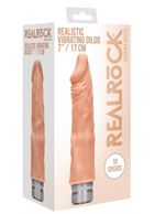 Телесный вибратор реалистик Vibrating Dildo (19,5 см)