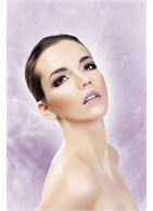 Короткие черные ресницы с отдельными длинными ресничками Deluxe