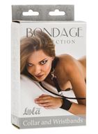 Ошейник с наручниками Bondage Collection Collar and Wristbands (One Size)