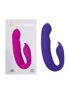 Фиолетовый вибратор G-Spot Dual Stimulator (17,1 см)