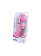 Розовые виброприсоски-стимуляторы для сосков Vibrating Nipple Pumps