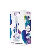 Прозрачный фаллоимитатор на присоске Lusty Jelly Dildo (18 см)