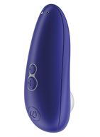 Синий бесконтактный клиторальный стимулятор Womanizer Starlet 2