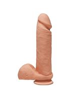 Телесный фаллоимитатор на литой присоске Perfect D 8" (20,32 см)