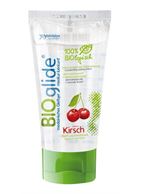 Гель-лубрикант на водной основе с ароматом вишни BIOglide Kirsch - 80 мл.