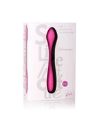Розовый перезаряжаемый вибратор Silhouette S10 - 16,5 см.