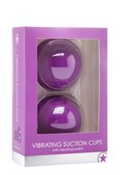 Фиолетовые вакуумные присоски с вибрацией Vibrating Suction Cup