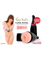 Мастурбатор-вагина Private Luna Rival Vagina в тубе с хвостиком для массажа простаты