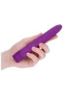 Фиолетовый эко вибратор Natural Pleasure (17,7 см)