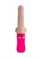 Реалистичный вибратор Ailighter Telescopic Lover с пультом ДУ (27,1 см)