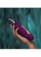 Фиолетовый пульсатор с загнутым кончиком Stronic G (20,8 см)