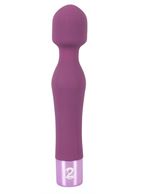 Фиолетовый жезловый вибратор Wand Vibe (18,4 см)