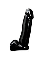 Чёрный фаллоимитатор Sex Please! Perfect Penis (18 см)