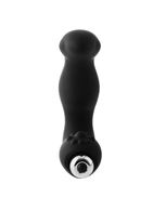 Черный вибромассажер простаты FantASStic Vibrating Prostate Massager (11,3 см)
