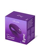 Фиолетовый вибратор для пар We-Vibe Sync 2