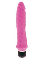 Розовый вибратор-реалистик PURRFECT SILICONE CLASSIC 8.5INCH (21,5 см)