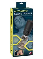 Мини-помпа с эффектом посасывания и вибрацией Automatic Glans Trainer