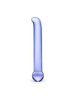 Гладкий стеклянный стимулятор точки G G-Spot Tickler (17 см)