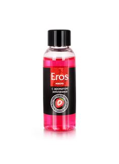 Массажное масло Eros Fantasy с ароматом земляники (50 мл)