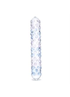 Двухцветный стеклянный стик Purple Rose Nubby (17,5 см)