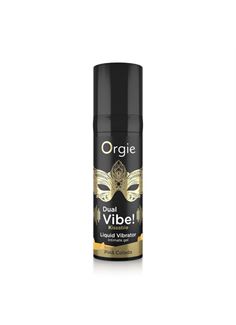 Съедобный гель Dual Vibe Pina Colada с эффектом вибрации и вкусом коктейля пина колада (15 мл)