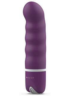 Фиолетовый мини-вибратор Bdesired Deluxe Pearl (15,3 см)