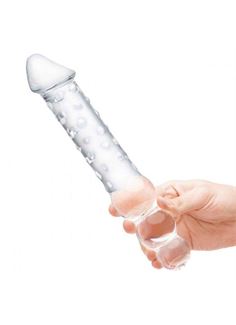 Прозрачный двухсторонний фаллоимитатор 12" Double Ended Dildo (28 см)