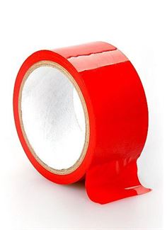 Красная лента для связывания Bondage Tape Red