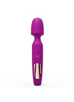 Лиловый вибратор с 2 сменными насадками R-Evolution Wand Vibrator with 2 Attachments