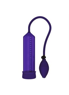 Фиолетовая мужская вакуумная помпа (25 см)