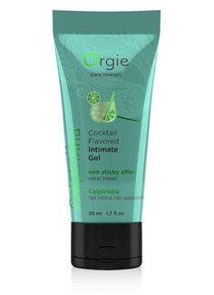 Съедобный интимный гель Orgie Lube Tube Cocktail Caipirinha (50 мл)