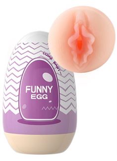 Мастурбатор-вагина Funny Egg в форме яйца