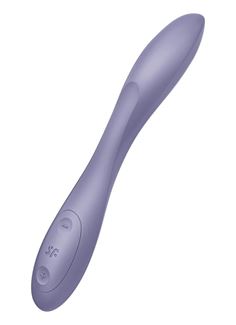 Сиреневый гибкий вибратор Satisfyer G-Spot Flex 2 (19,5 см)