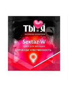 Возбуждающий крем для женщин Sextaz-W в одноразовой упаковке (1,5 гр)